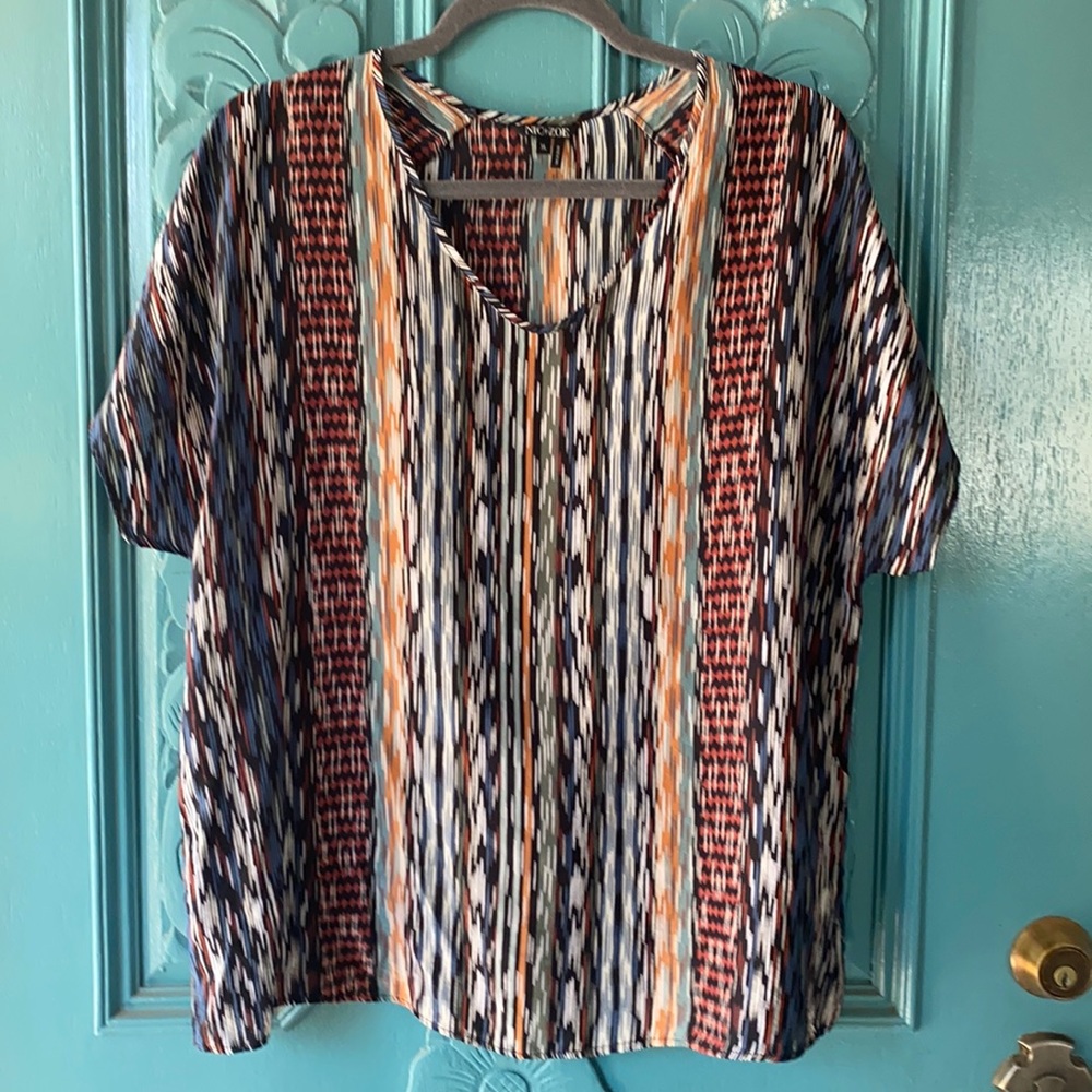 Nic+Zoe silk blend top